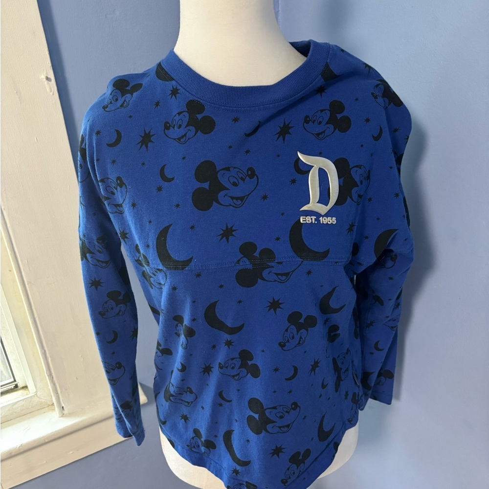 Disney Blue Mickey Mouse Celestial spirit jersey